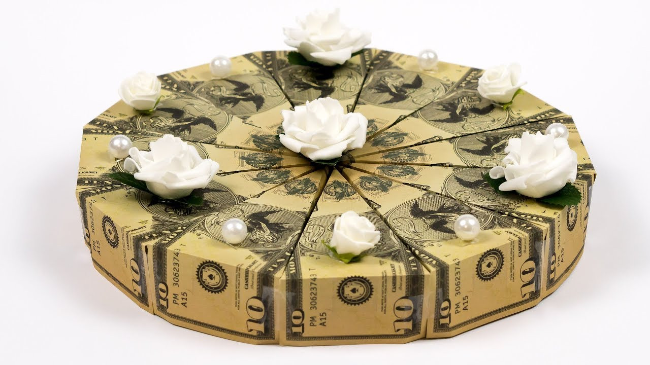 Origami Birthday Cake
 Money cake 🍰 how to make a Dollar origami birthday cake