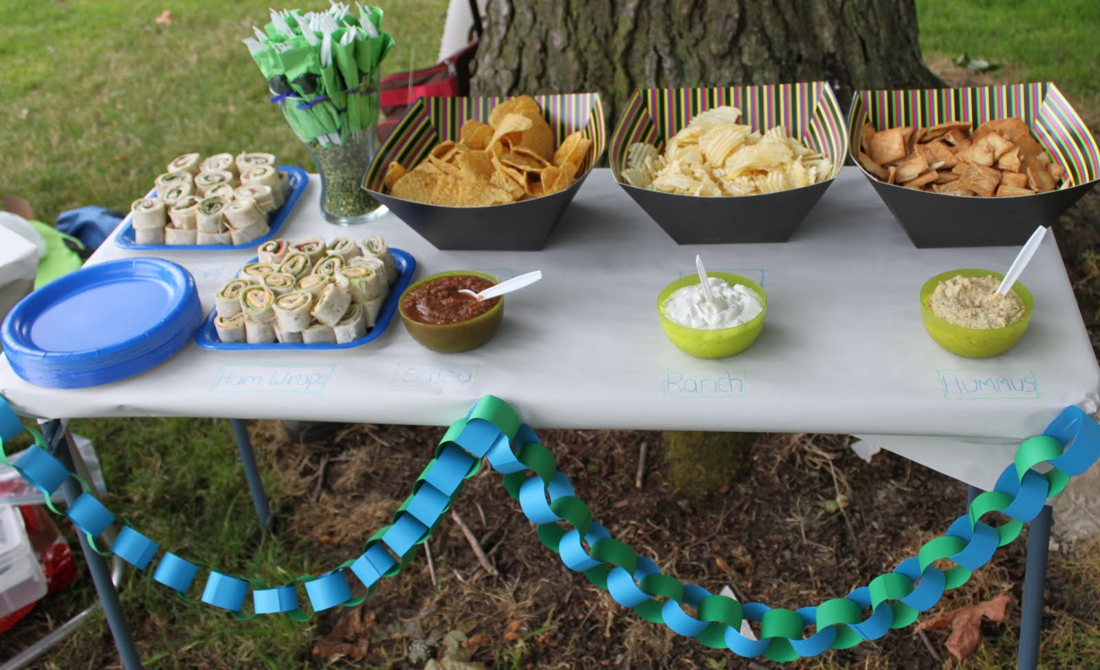 Outdoor College Graduation Party Ideas
 Hello My name is Mommy Graduation Party