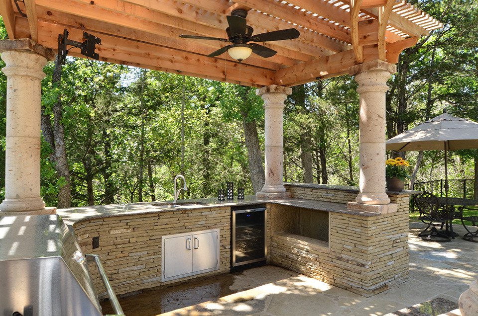 Outdoor Kitchen Austin
 Outdoor Kitchens Dreamscapes LLC Home Landscapes