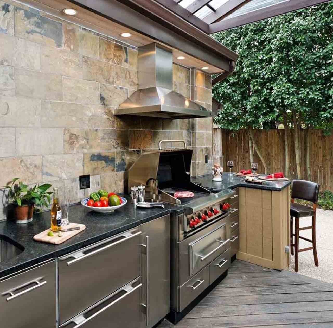 Outdoor Kitchen Cabinet Ideas
 How to Build Outdoor Kitchen Cabinets AllstateLogHomes