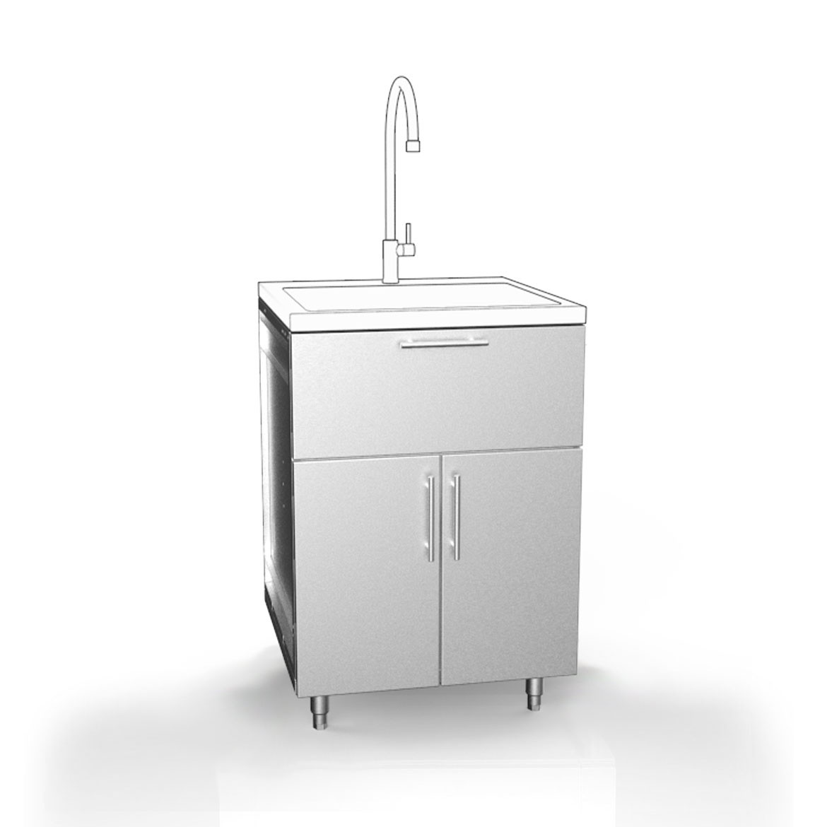Outdoor Kitchen Sink And Cabinet
 Stainless Steel Cabinets Outdoor Cabinets