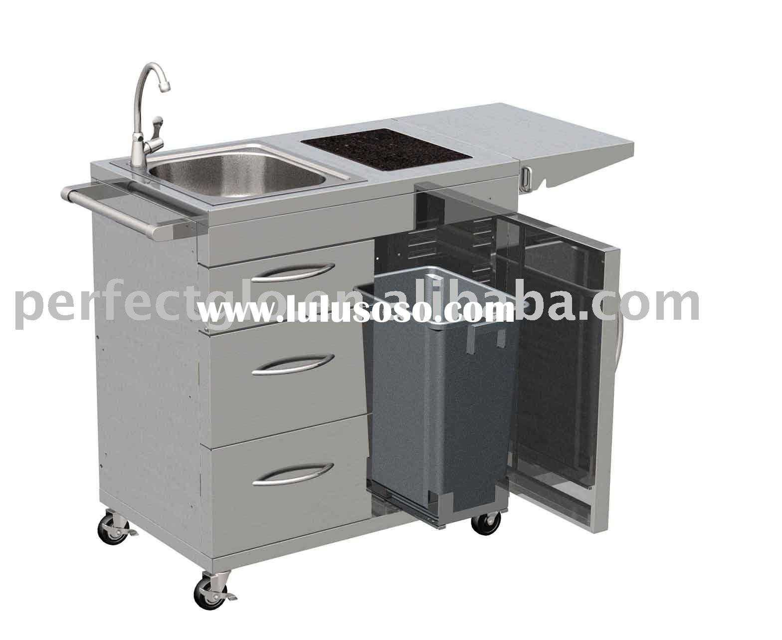 Outdoor Kitchen Sink And Cabinet
 Master Forge Burner Modular Outdoor Kitchen Sink Side