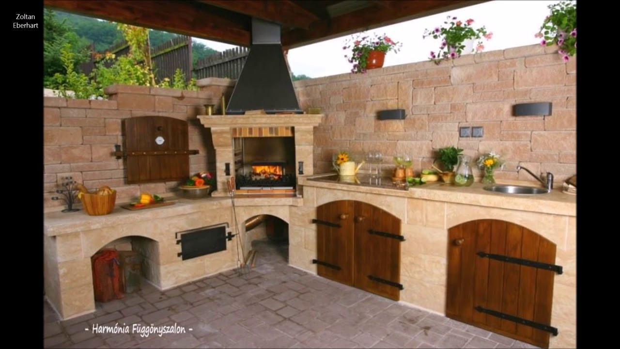 Outdoor Kitchen With Fireplace Designs
 154 outdoor kitchen or fireplace ideas
