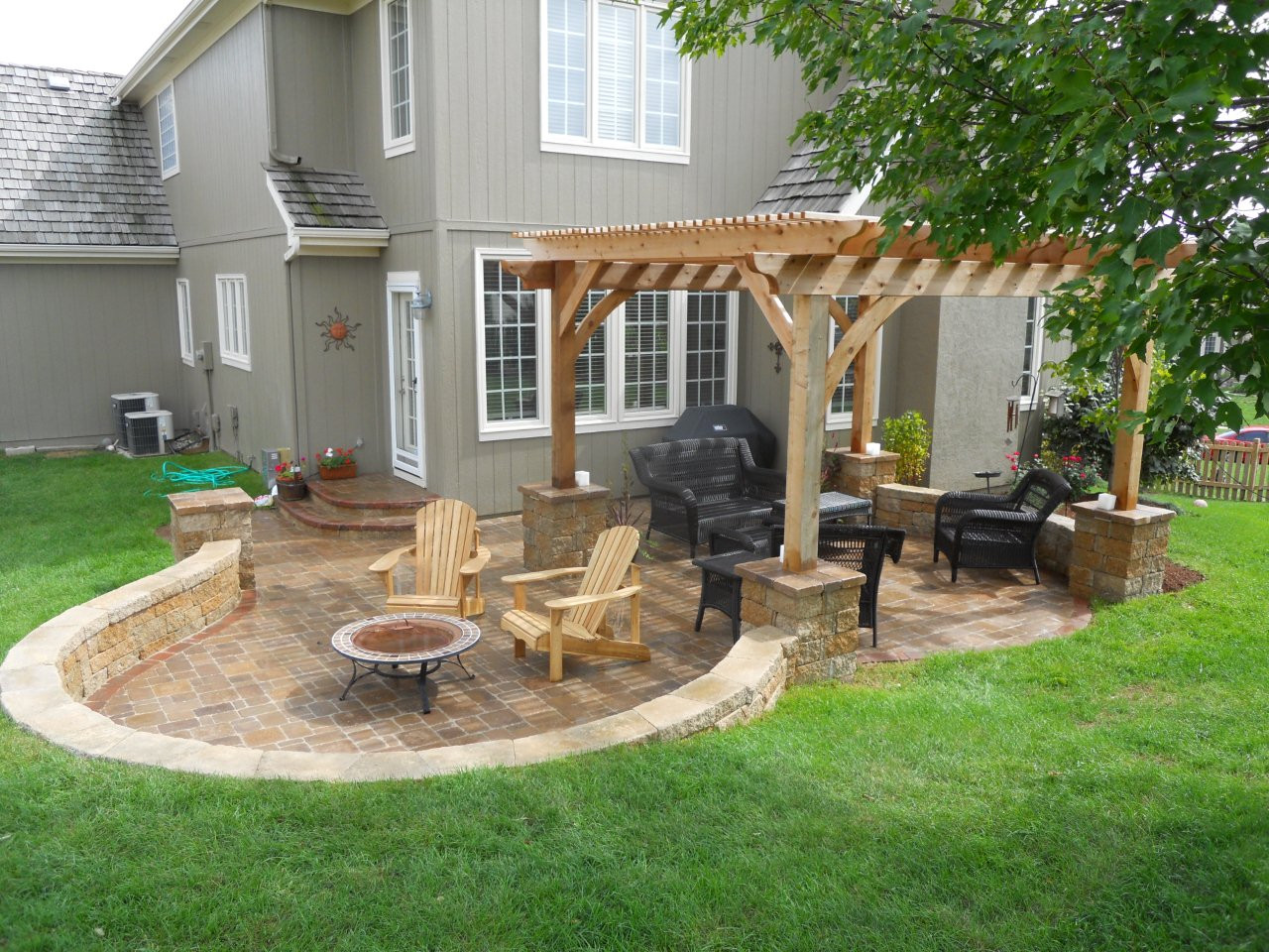 Outdoor Landscape Deck
 Flagstone Patio Pavers Design Ideas For Backyard Patio