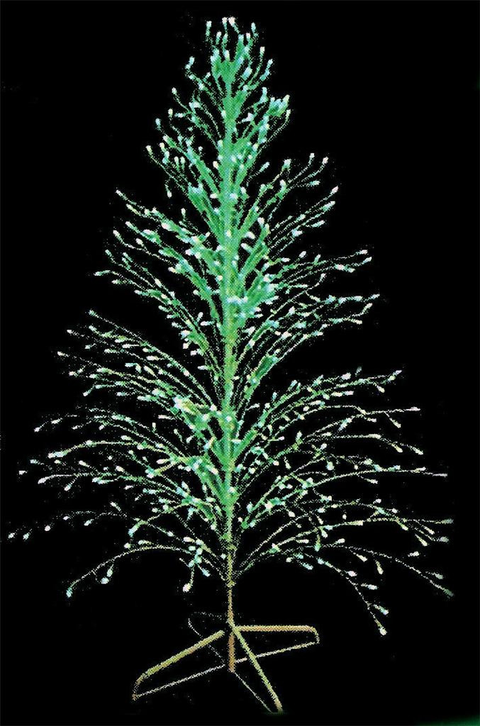 Outdoor Lighted Christmas Trees
 LIGHTED OUTDOOR METAL TWIG CHRISTMAS TREE PRELIT 400 GREEN