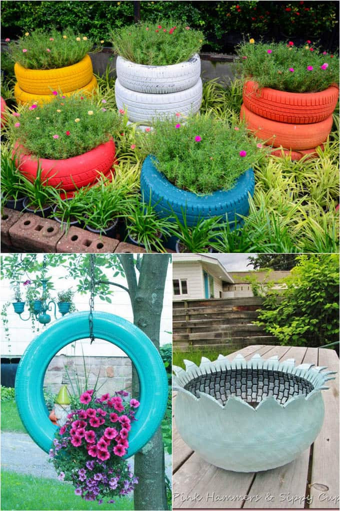 Outdoor Planters DIY
 35 Creative DIY Planter Tutorials How To Turn Anything