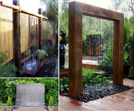 Outdoor Wall Fountains DIY
 Wonderful DIY Water Garden Fountain