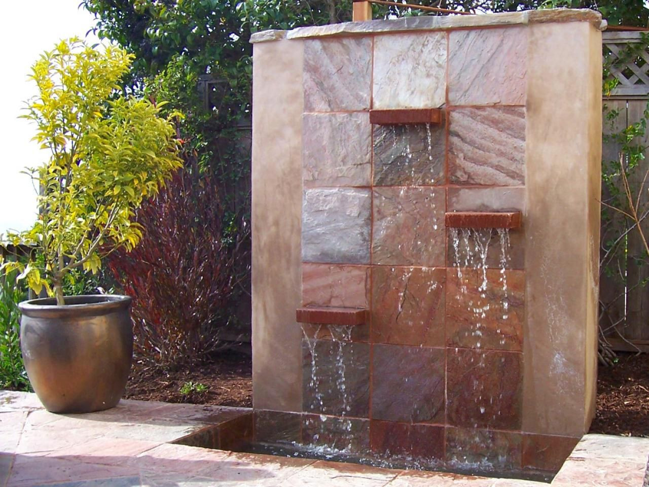 Outdoor Wall Fountains DIY
 Outdoor Ponds Water Features and Water Gardens