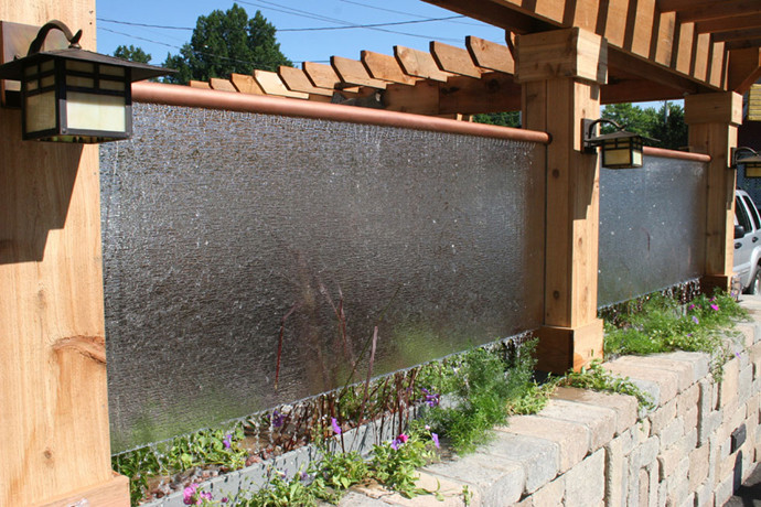 Outdoor Wall Fountains DIY
 Water wall design diy water wall landscape diy outdoor