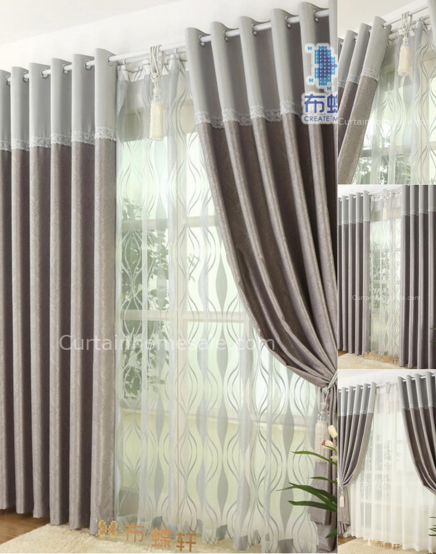 Overstock Kitchen Curtains
 Stylish Silver and Grey Thermal Eco friendly Overstock