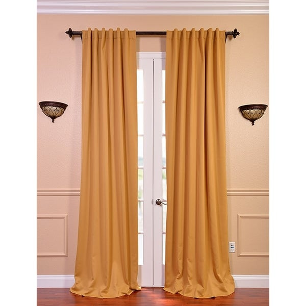 Overstock Kitchen Curtains
 Marigold Blackout Curtain Thermal Panel Pair Overstock