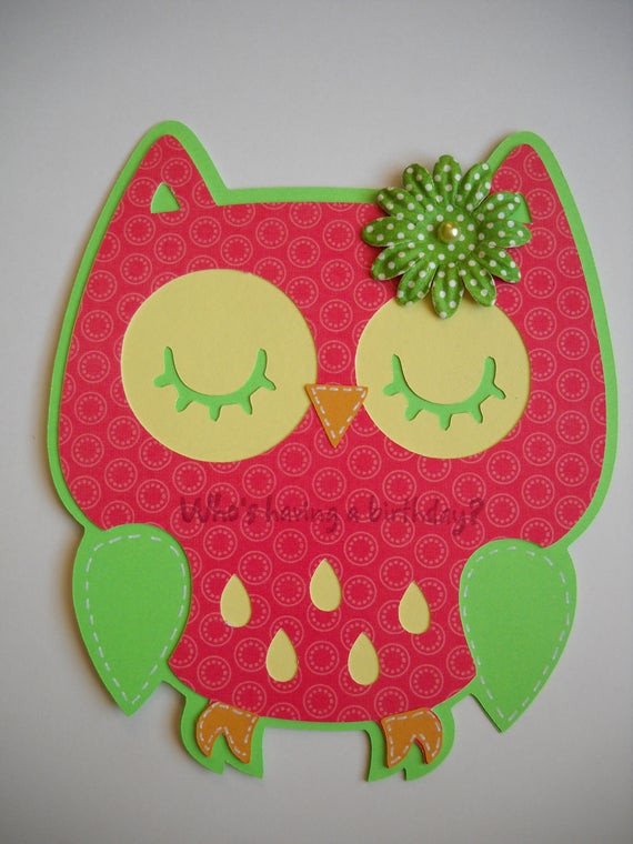 Owl Birthday Card
 Owl Handmade Birthday Card by BigOrangeTabby on Etsy