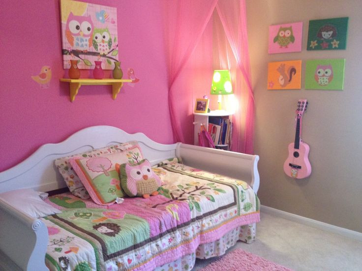 Owl Decor For Kids Room
 girl bedroom owl theme