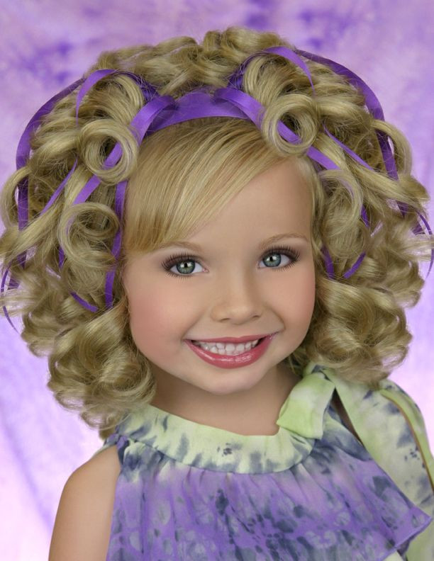 Pageant Hairstyles For Kids
 17 Best images about Pageant hairstyles for girls on Pinterest