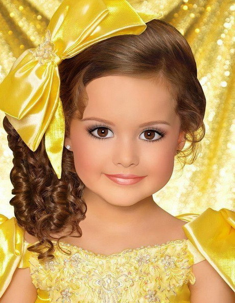 Pageant Hairstyles For Kids
 Pageant hair tutorial for children