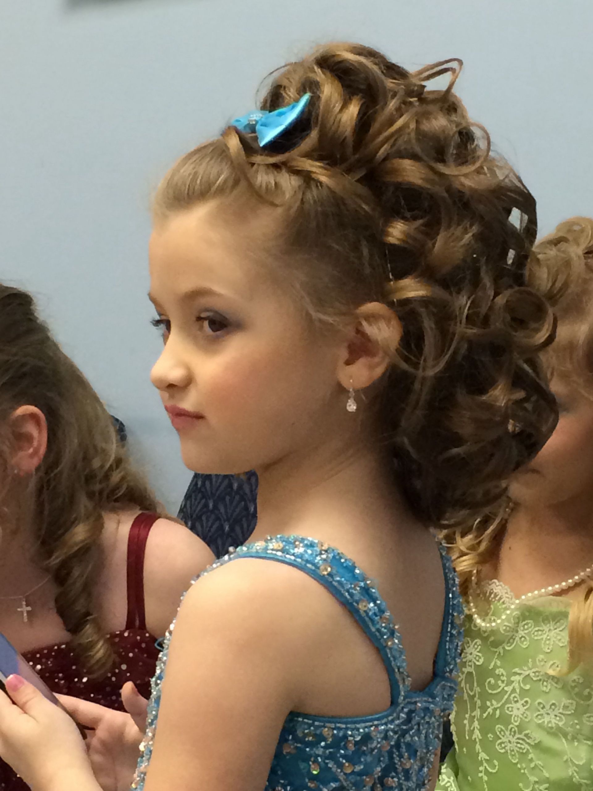 Pageant Hairstyles For Kids
 Kadence With a crown