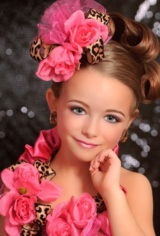 Pageant Hairstyles For Kids
 189 best images about Pageant hairstyles for girls on
