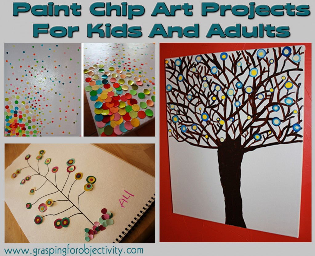Painting Projects For Adults
 Paint Chip Art
