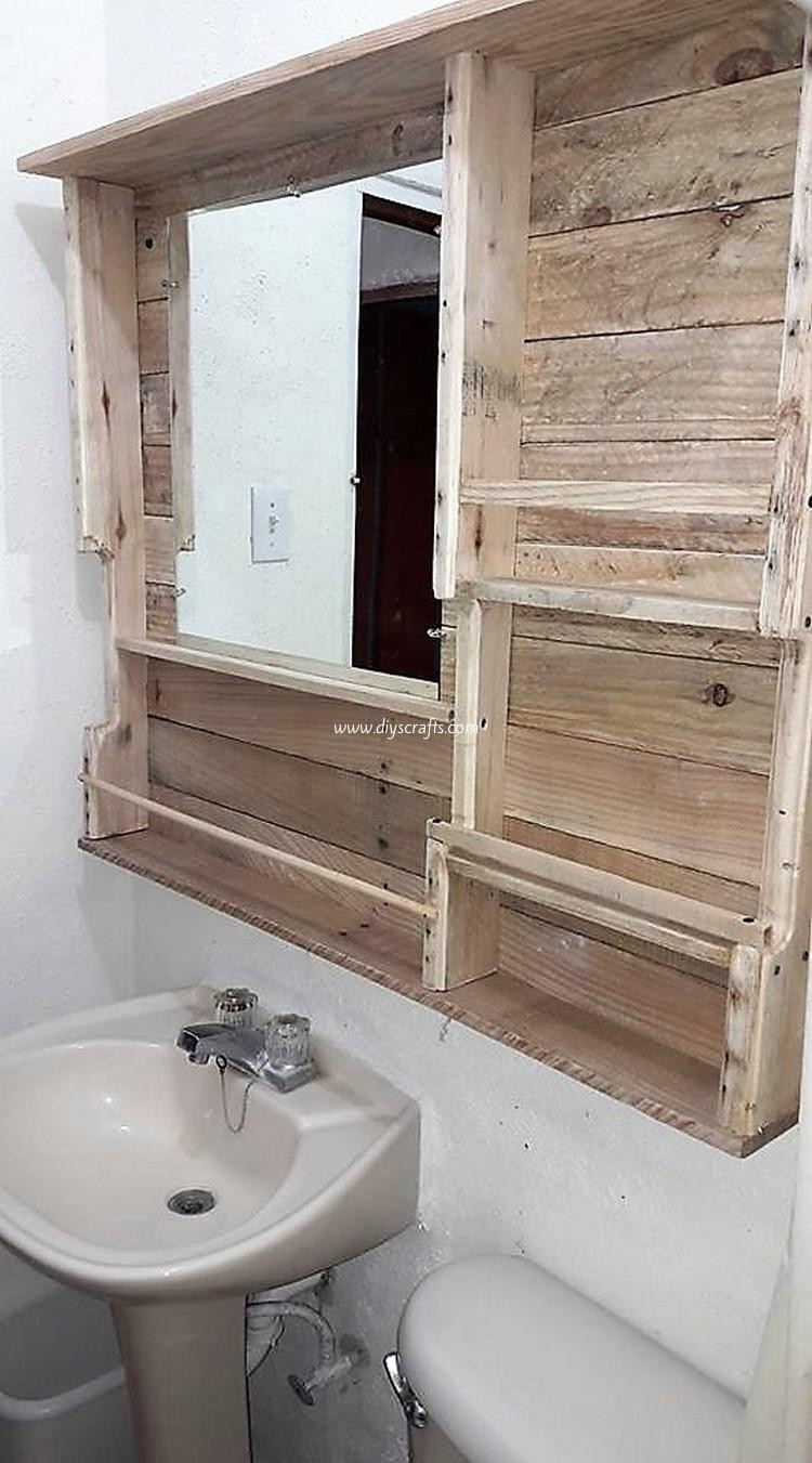 Pallet Bathroom Vanity
 Innovative Ideas to Repurpose Old Wooden Pallets