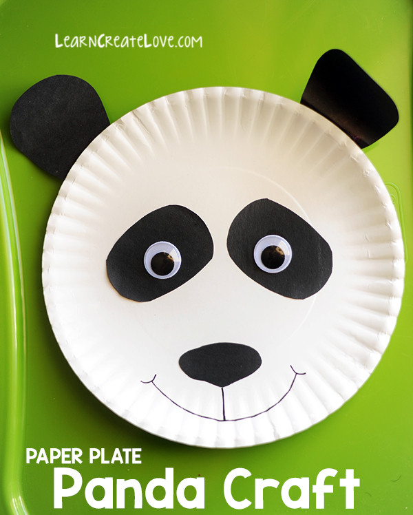 Panda Crafts For Preschoolers
 Paper Plate Panda Craft