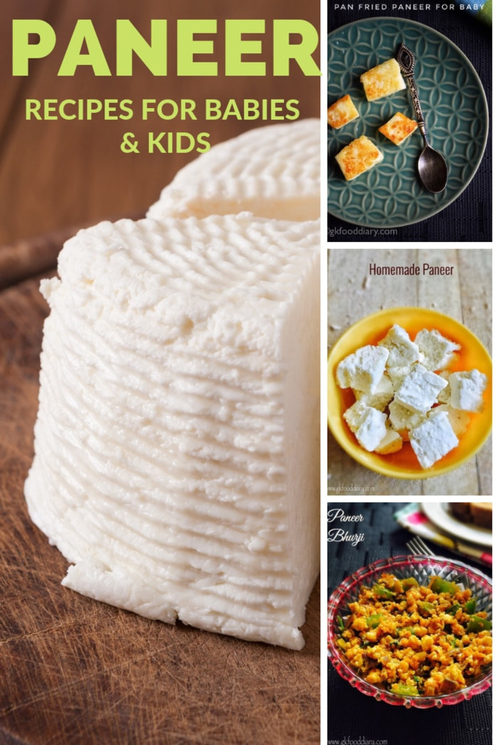 Paneer Recipes For Kids
 Paneer Recipes for Babies and Kids