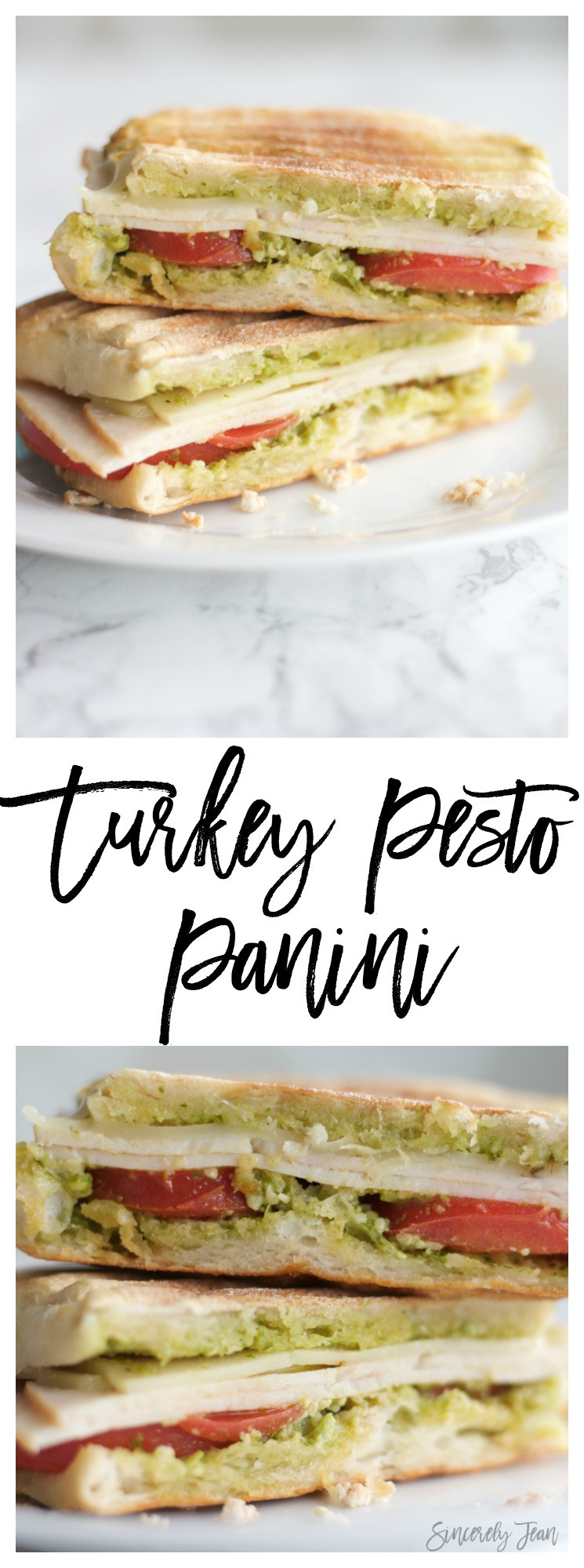 Panini Maker Recipe
 Turkey Pesto Panini Sincerely Jean