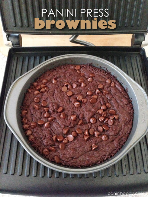 Panini Maker Recipe
 Recipe Panini Press Brownies