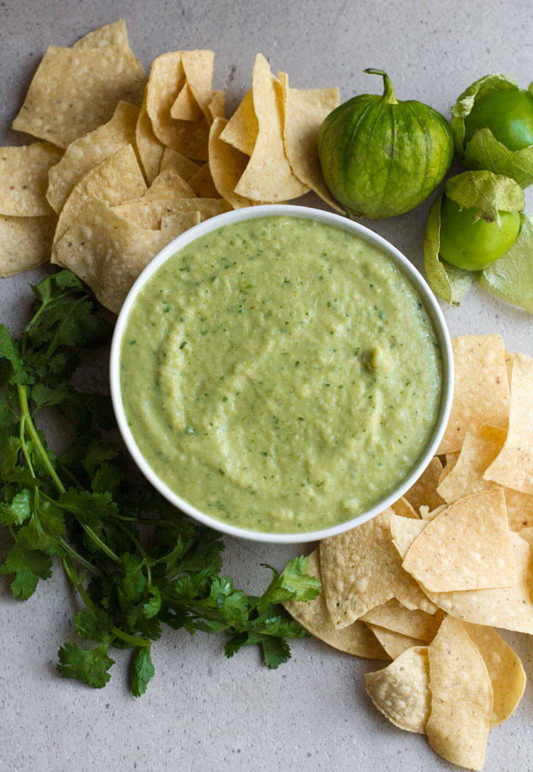 Papasitos Salsa Recipe
 creamy green salsa