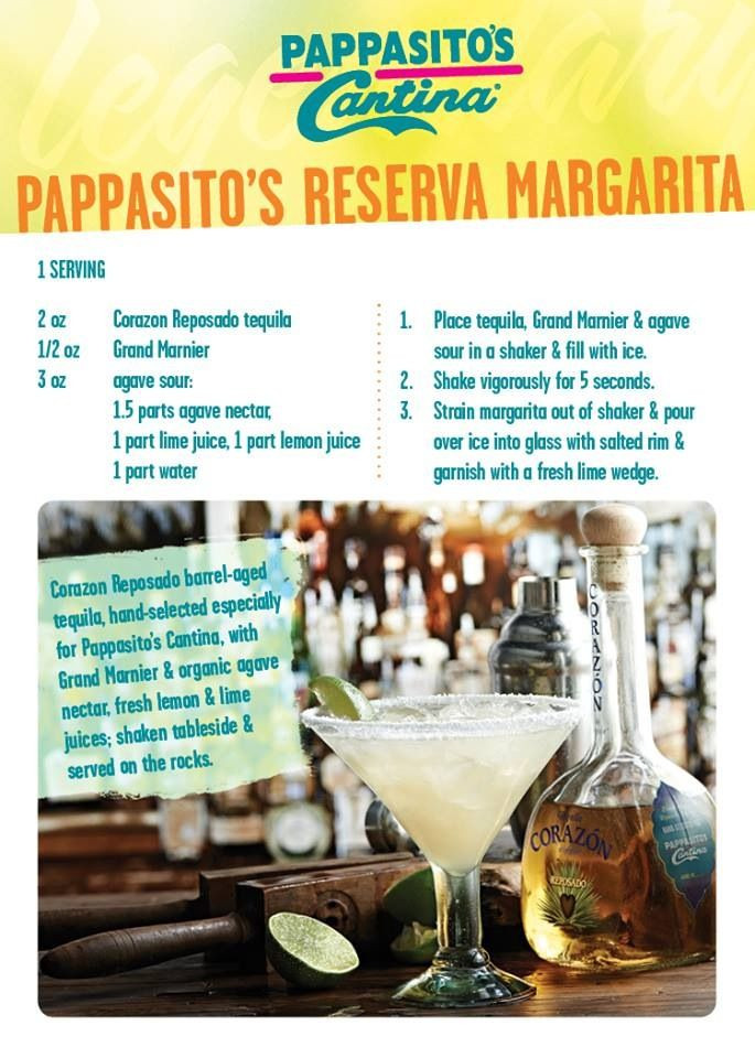 Papasitos Salsa Recipe
 Pappasito s Reserva Margarita