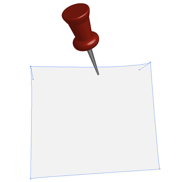 Paper Pins
 Create a 3D Push Pin and a Paper Note in Illustrator