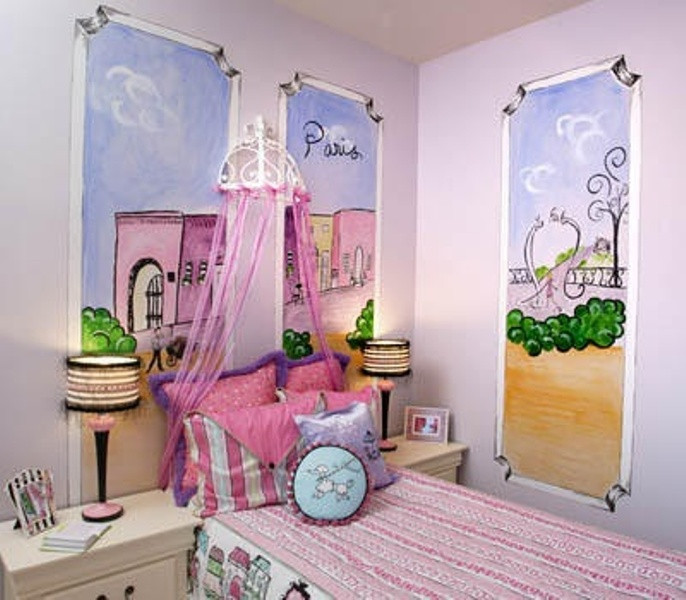 Paris Themed Girl Bedroom
 How To Create A Charming Girl’s Room In Paris Style