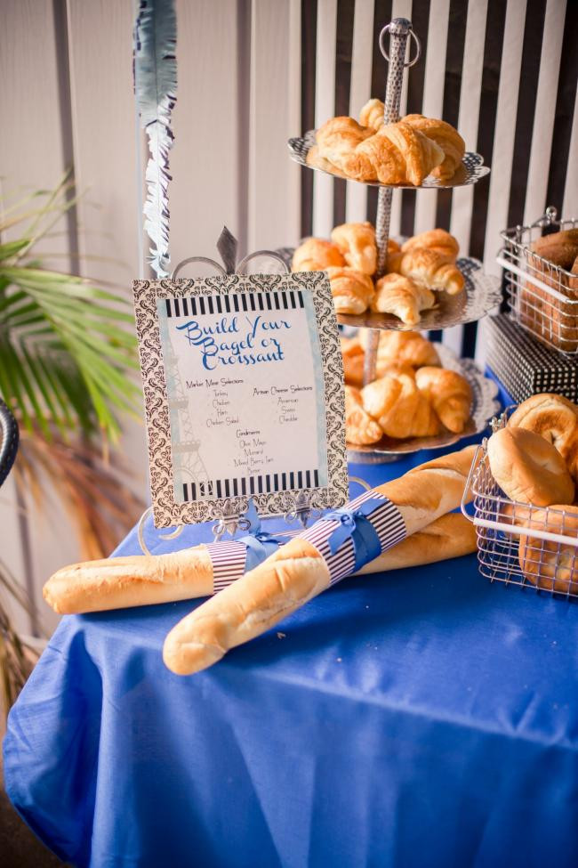 Paris Themed Party Food Ideas
 A Parisian Themed Little Gentleman First Birthday Party
