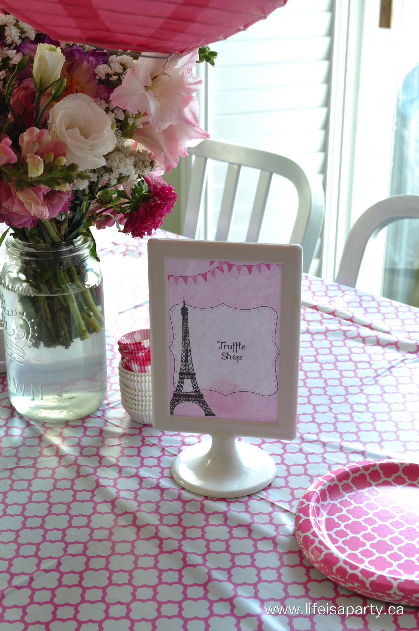 Paris Themed Party For Kids
 Paris Birthday Party Part e Party Activities and