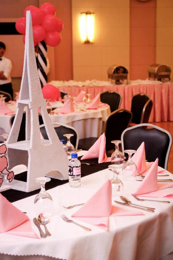 Paris Themed Party For Kids
 Kara s Party Ideas Poodle in Paris French Girl Pink 1st