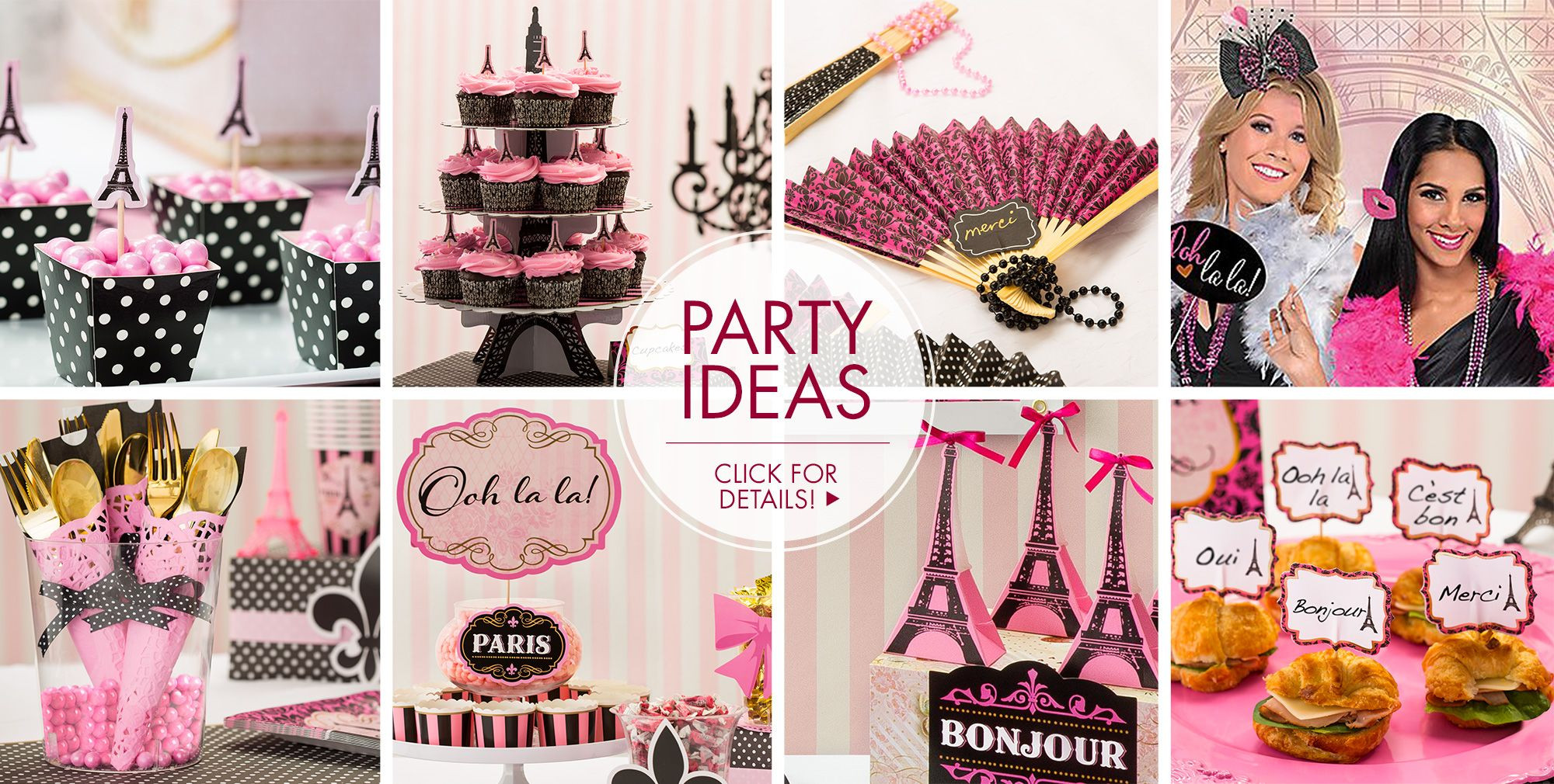 Paris Themed Party For Kids
 A Day in Paris Party Supplies
