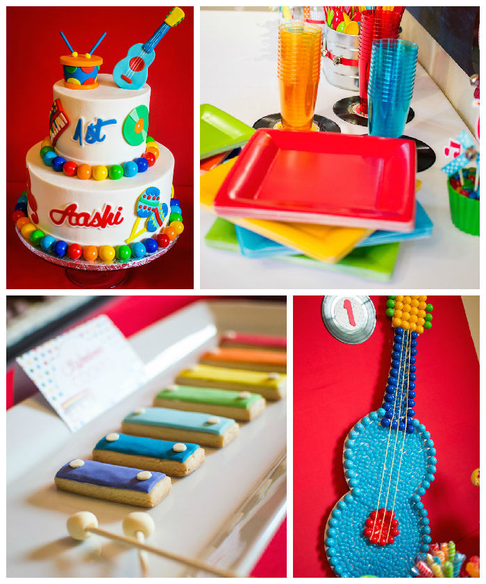 Party Baby Music
 Kara s Party Ideas Baby Jam Musical Themed 1st Birthday Party