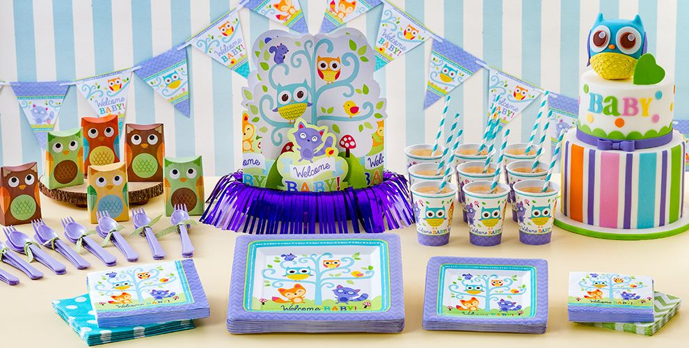 Party City Baby Shower Ideas
 Woodland Baby Shower Party Supplies Party City