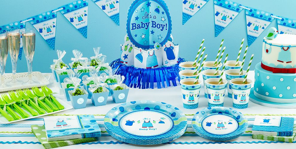 Party City Baby Shower Ideas
 It s a Boy Baby Shower Party Supplies