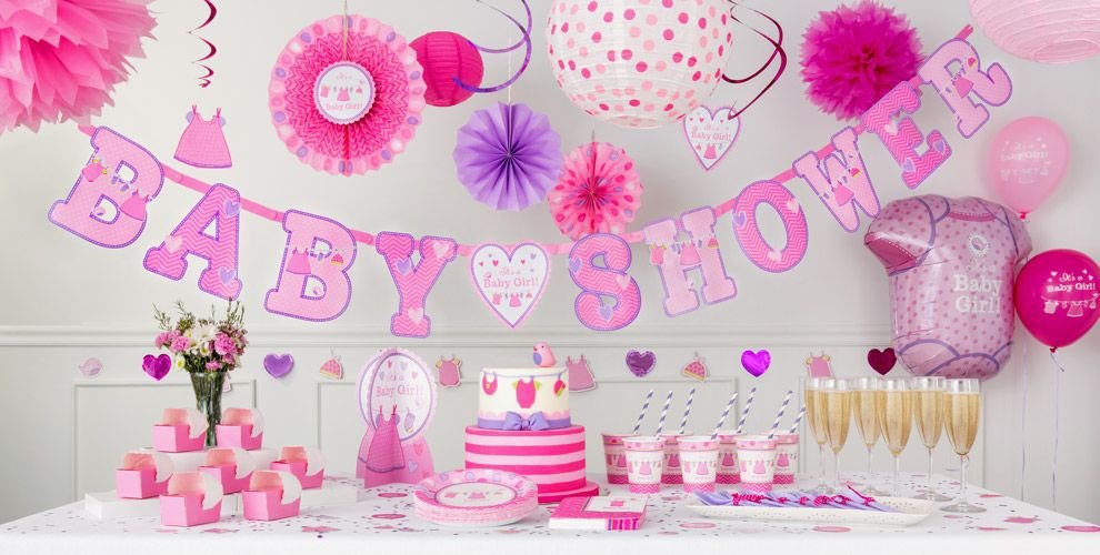Party City Baby Shower Ideas
 It s a Girl Baby Shower Decorations Party City