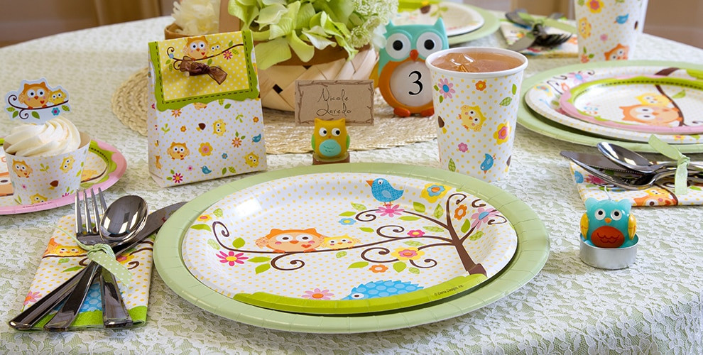 Party City Baby Shower Ideas
 Owl Baby Shower Party Supplies Party City