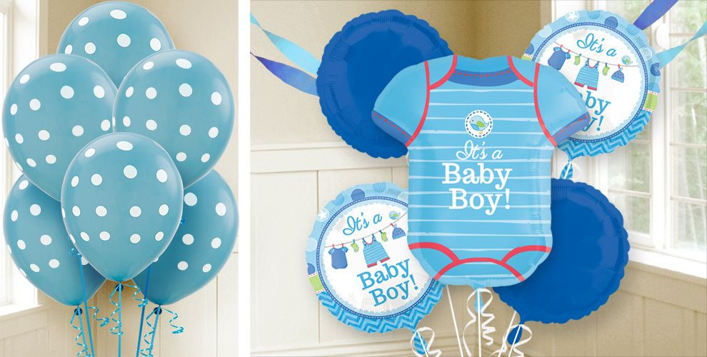 Party City Boy Baby Shower
 Boy Baby Shower Balloons Shower with Love Party City