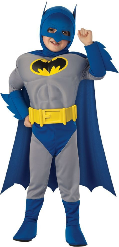 Party City Halloween Costumes For Baby Boy
 Brave & the Bold Batman Muscle Costume for Toddler Boys
