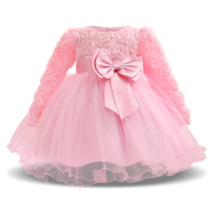Party Dresses Baby
 Winter Baby Girl Dress Girls First Christmas Family Party