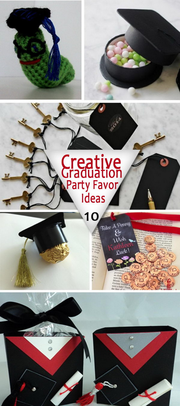Party Favor Graduation Ideas
 10 Creative Graduation Party Favor Ideas Hative