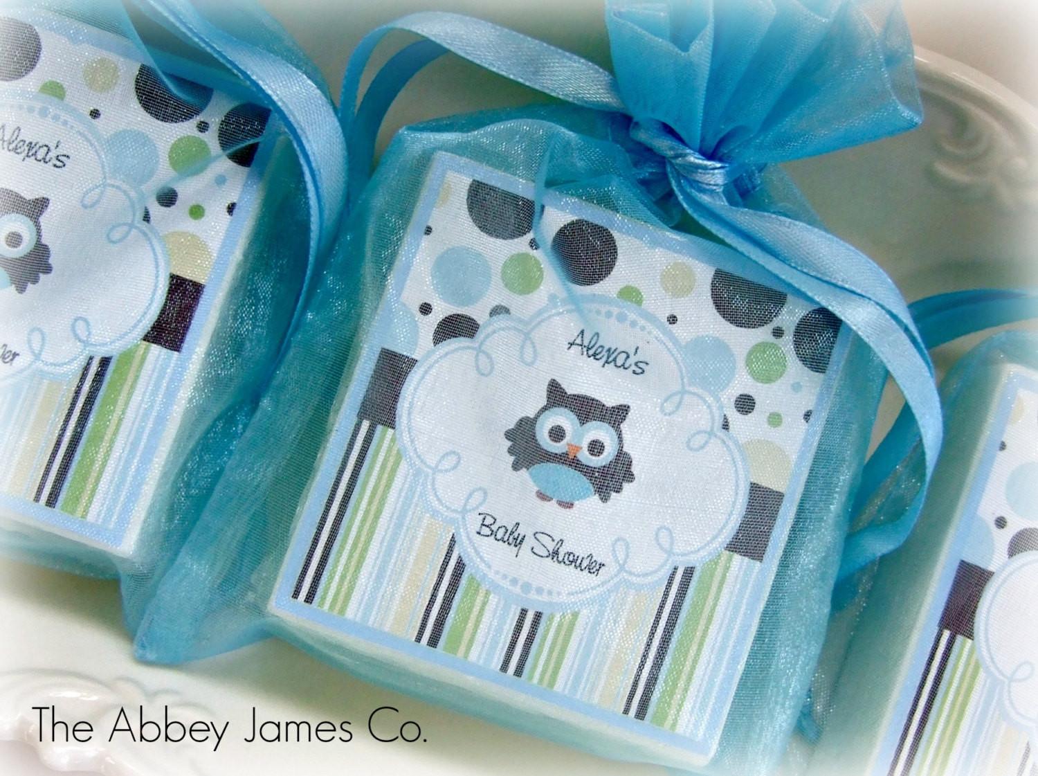Party Favors Baby Shower Boy
 Baby Boy Shower Favors Owl Favors Party Favors soap favors