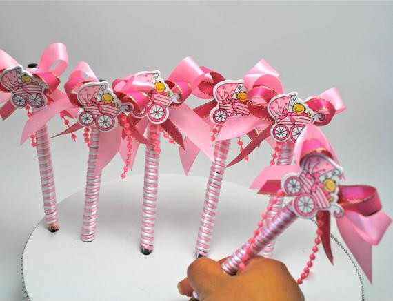 Party Favors For Baby Shower Ideas
 Pink Baby Shower Pen Favor Party Favors by FavorsBoutique