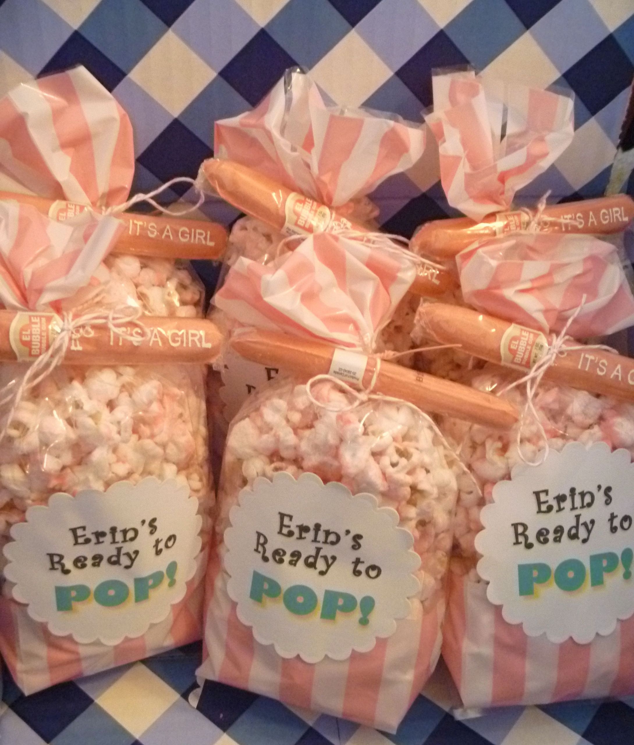 Party Favors For Baby Shower
 Salty Sweet Delicious “Ready to Pop” Popcorn – Baby Shower