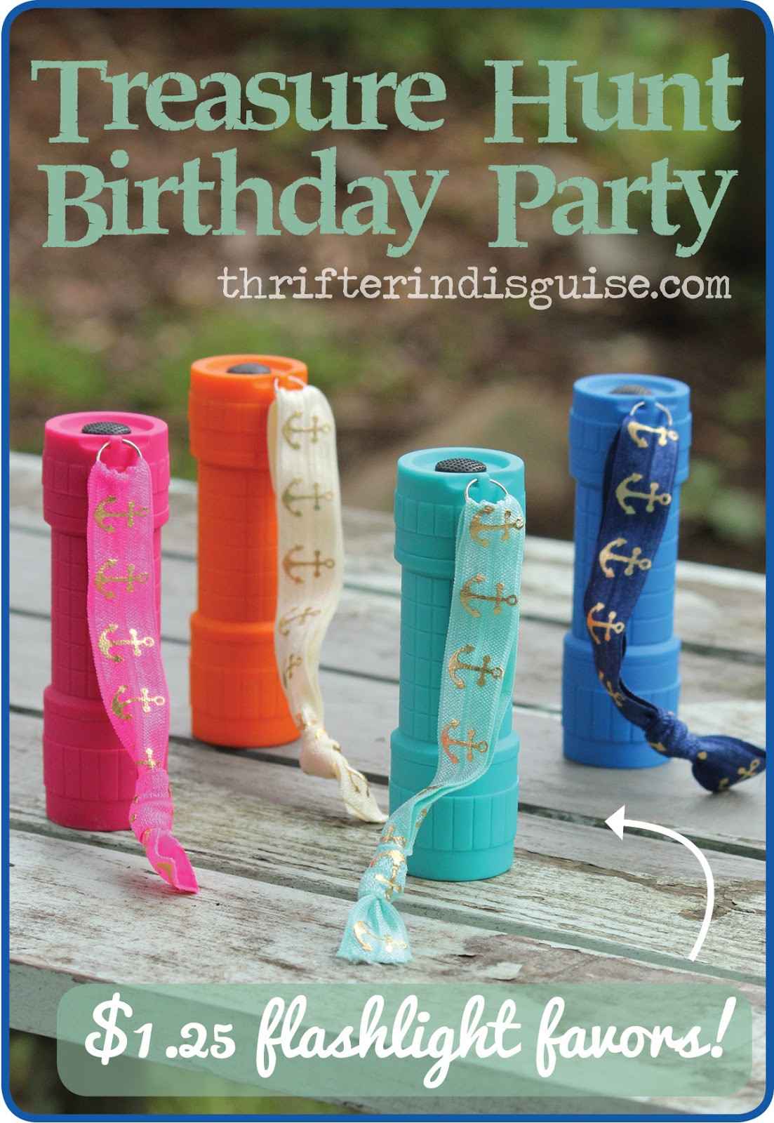 Party Favors For Kids Birthdays
 A Thrifter in Disguise Treasure Hunt Birthday Party Favors