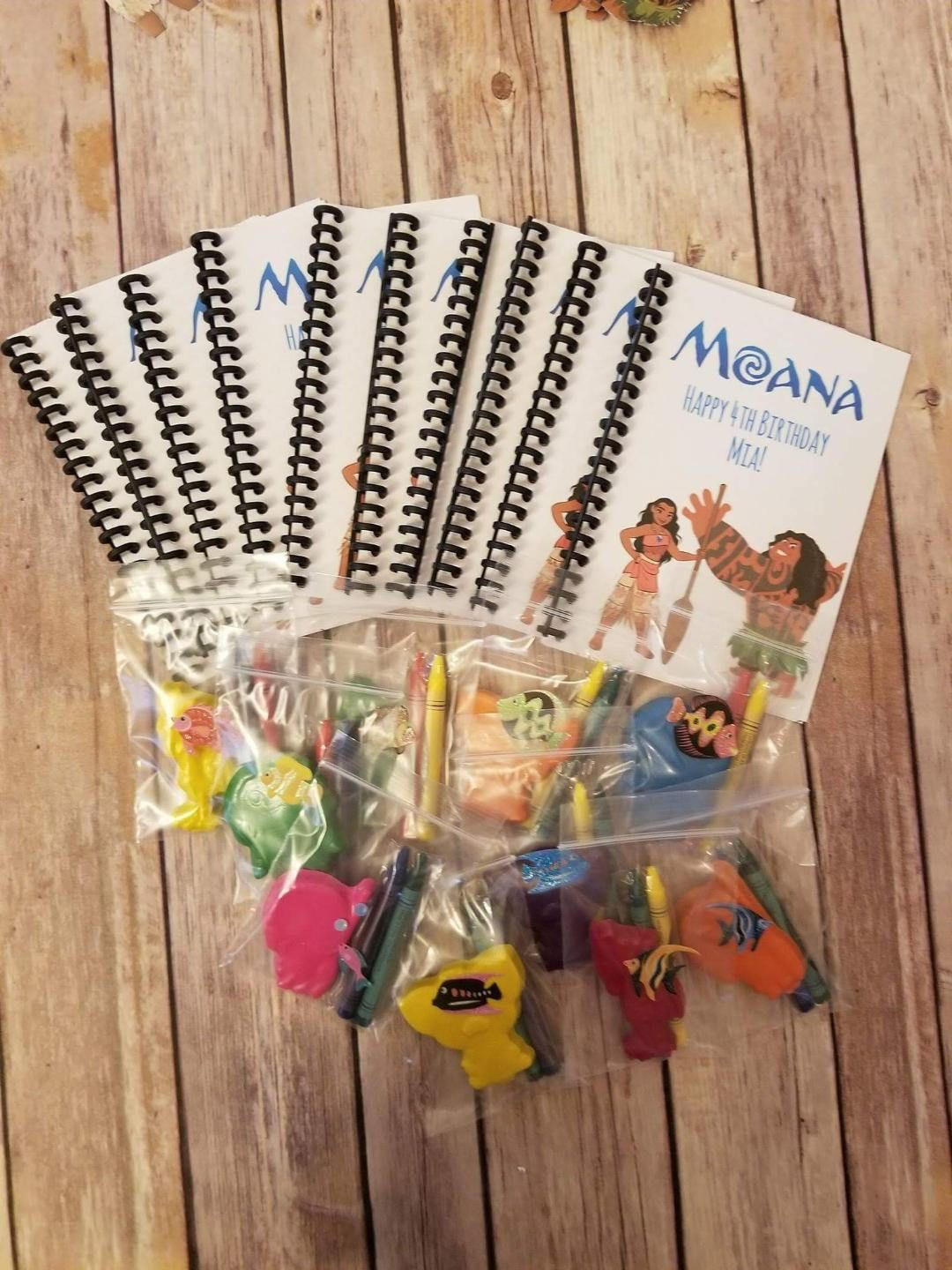Party Favors For Kids Birthdays
 Birthday Party Favors Moana & Maui Coloring Books Moana