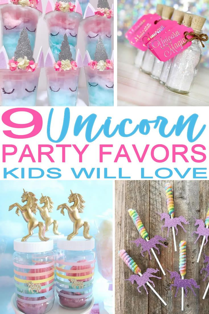 Party Favors Ideas For Kids
 9 Magical Unicorn Party Favors Kids Will Actually Want